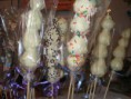 Espetinho de Frutas com chocolate